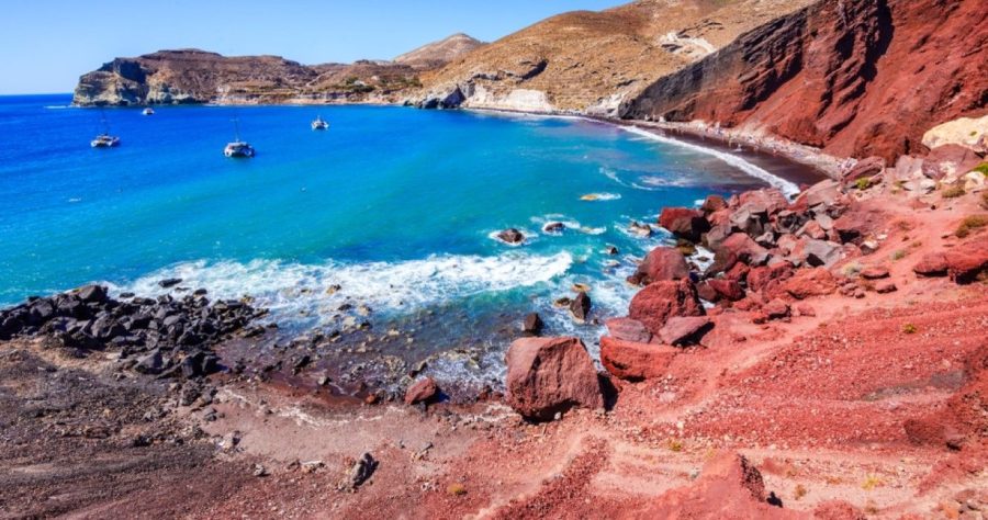 Red Beach magic south transfers tours santorini